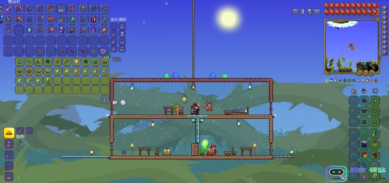 泰拉瑞亚里的幌菊哪个地方多