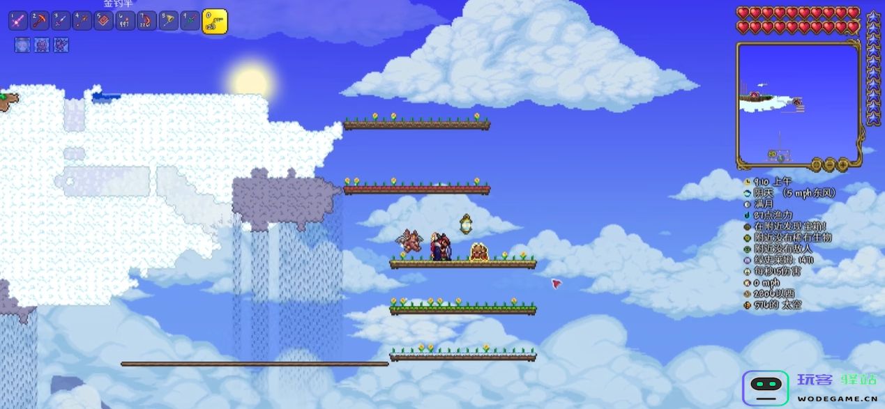 泰拉瑞亚里的幌菊哪个地方多