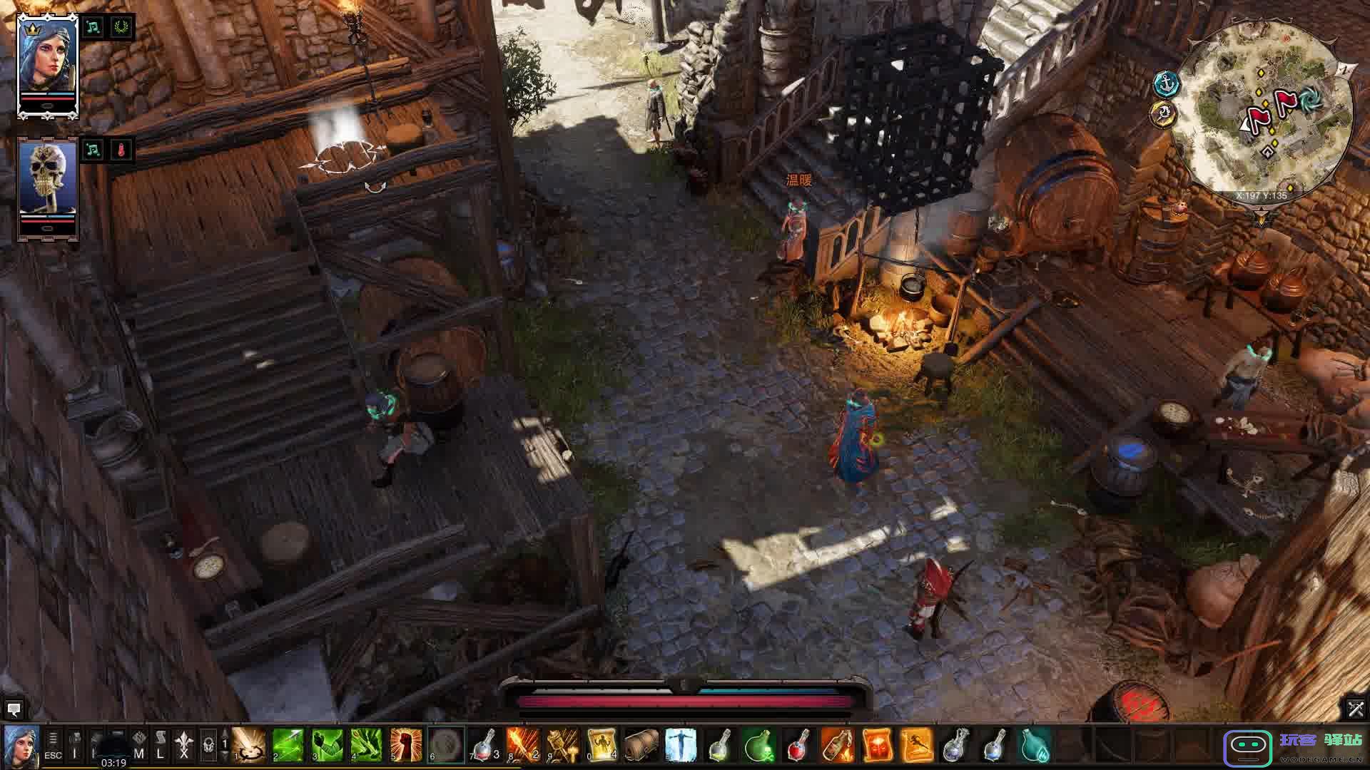 神界原罪2怎么走出欢乐堡