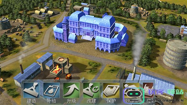 二战风云2军营如何自动出击