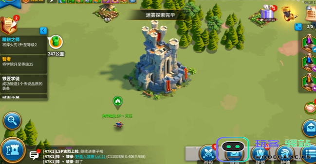 万国觉醒中的城堡怎么获得