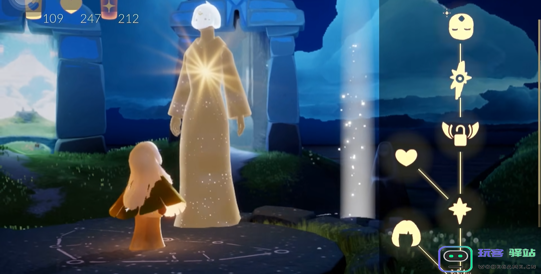 光遇里小矮人怎么遁地