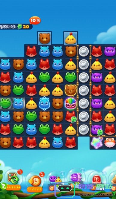 开心消消乐隐藏关111关怎么过